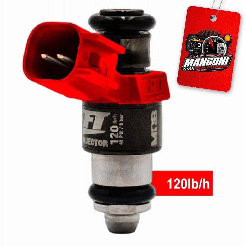 6 Bico Injetor FT Injector 120lb/h Short EV6 (Alta Impedância) - Fueltech
