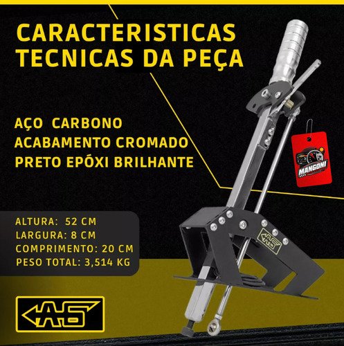 Alavanca de Cambio Engate Rapido AP ATOM Sem Sensor - AG Componentes