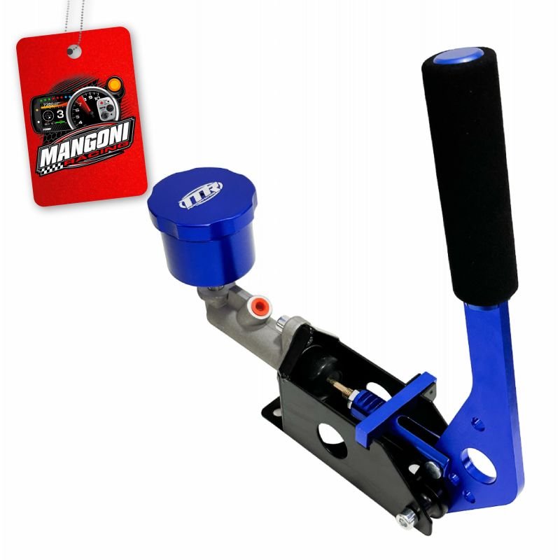 Alavanca Freio De Mão Hidráulica ( Reservatório Rosqueado ) Azul - MR Performance
