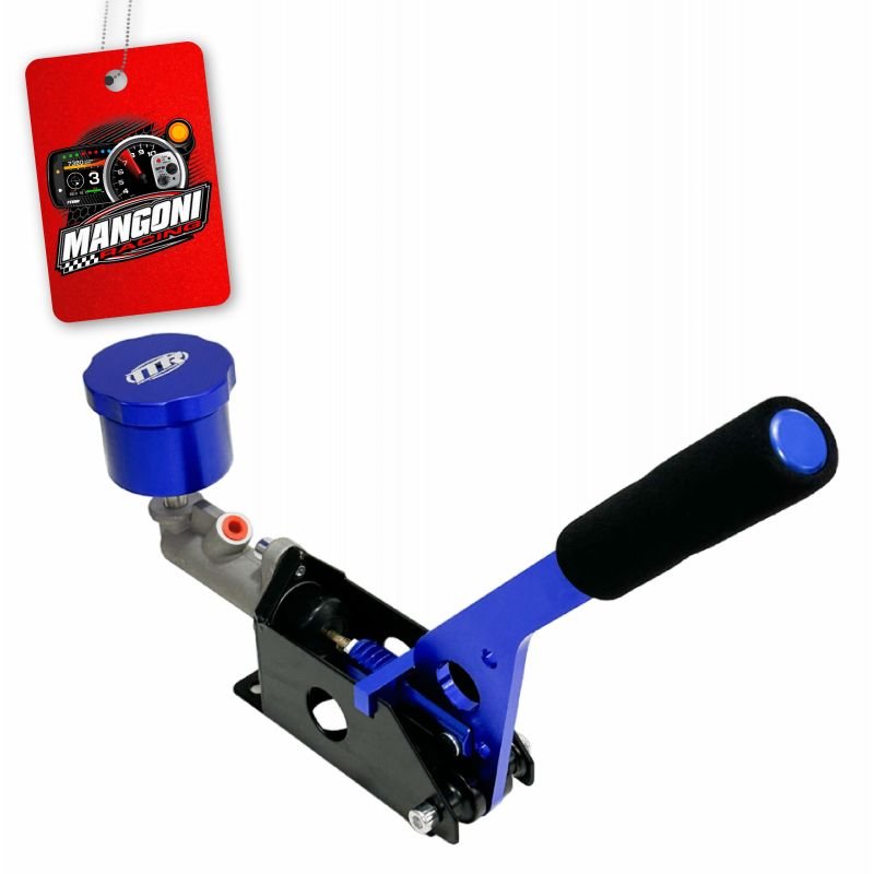 Alavanca Freio De Mão Hidráulica ( Reservatório Rosqueado ) Azul - MR Performance