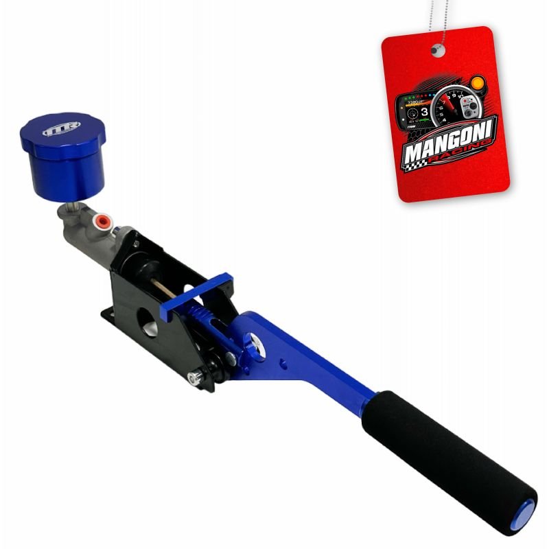 Alavanca Freio De Mão Hidráulica ( Reservatório Rosqueado ) Azul - MR Performance