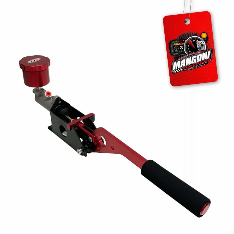 Alavanca Freio De Mão Hidráulica ( Reservatório Rosqueado ) Vermelho - MR Performance