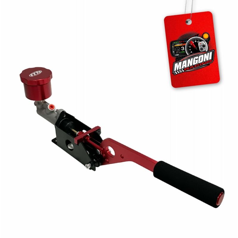 Alavanca Freio De Mão Hidráulica ( Reservatório Rosqueado ) Vermelho - MR Performance