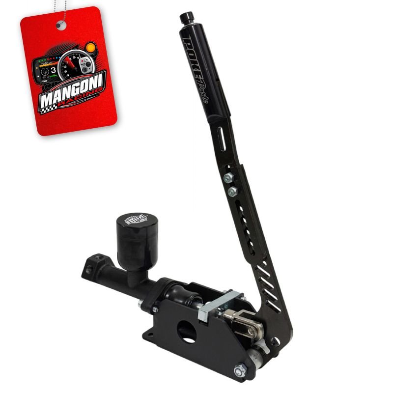 Alavanca Freio De Mão Hidráulica Alta Preto Com Botão - Poke Parts