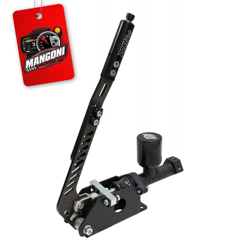 Alavanca Freio De Mão Hidráulica Alta Preto Com Botão - Poke Parts