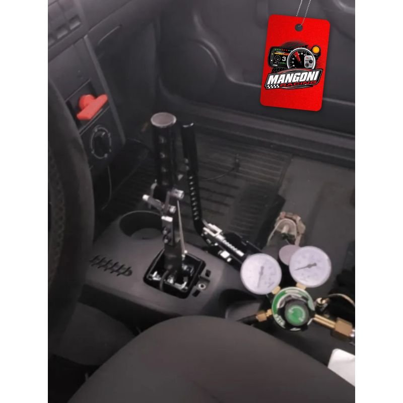 Alavanca Marcha VW AP Com Sensor Gear Prata - Poke Parts