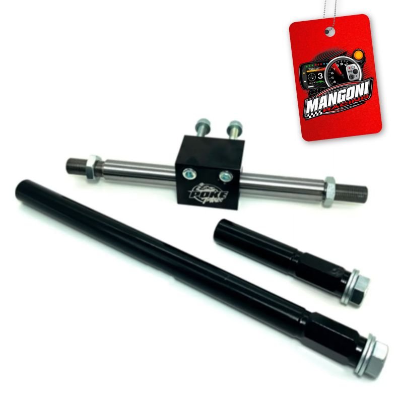 Barra Reforço Da Caixa Direção Setor VW Gol Ap Preto - Poke Parts