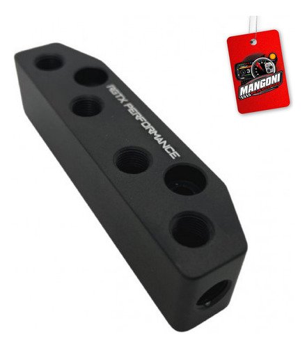 Bloco Divisor De Vácuo Preto - RGTX