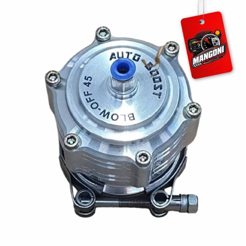 Blow Off 45 Auto Boost - Prata