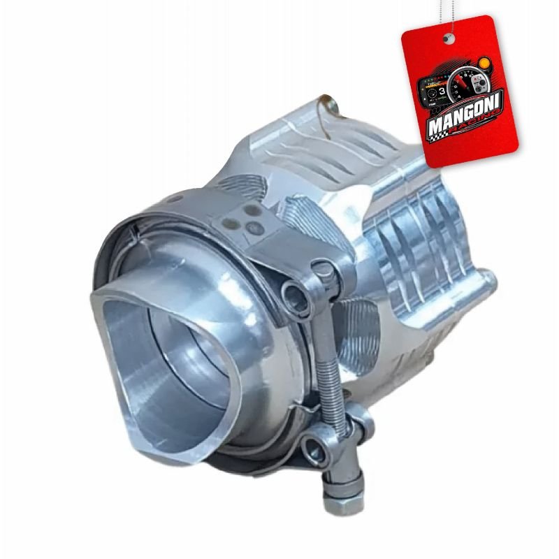 Blow Off 45 Auto Boost - Prata