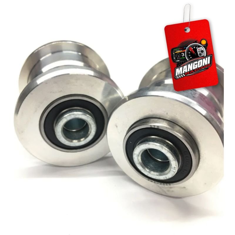 Bucha Eixo Traseiro VW Gol G1 a G4 Alumínio Rolamentado 55MM - Poke Parts