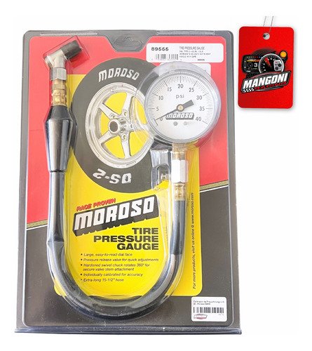 Calibrador de Pneus Analógico 0-40 - Moroso