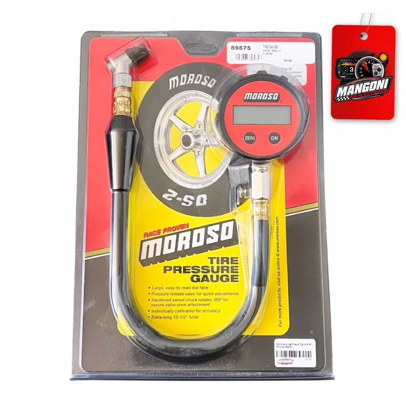 Calibrador de Pneus Digital 0-60 - Moroso 89575