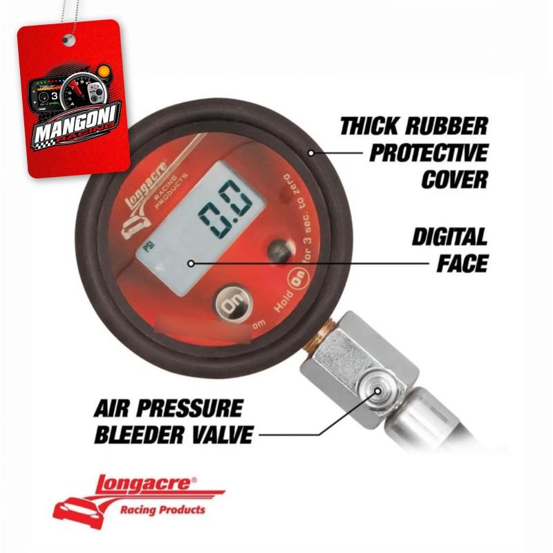 Calibrador De Pressão Pneu Digital 0-100 PSI - Longacre