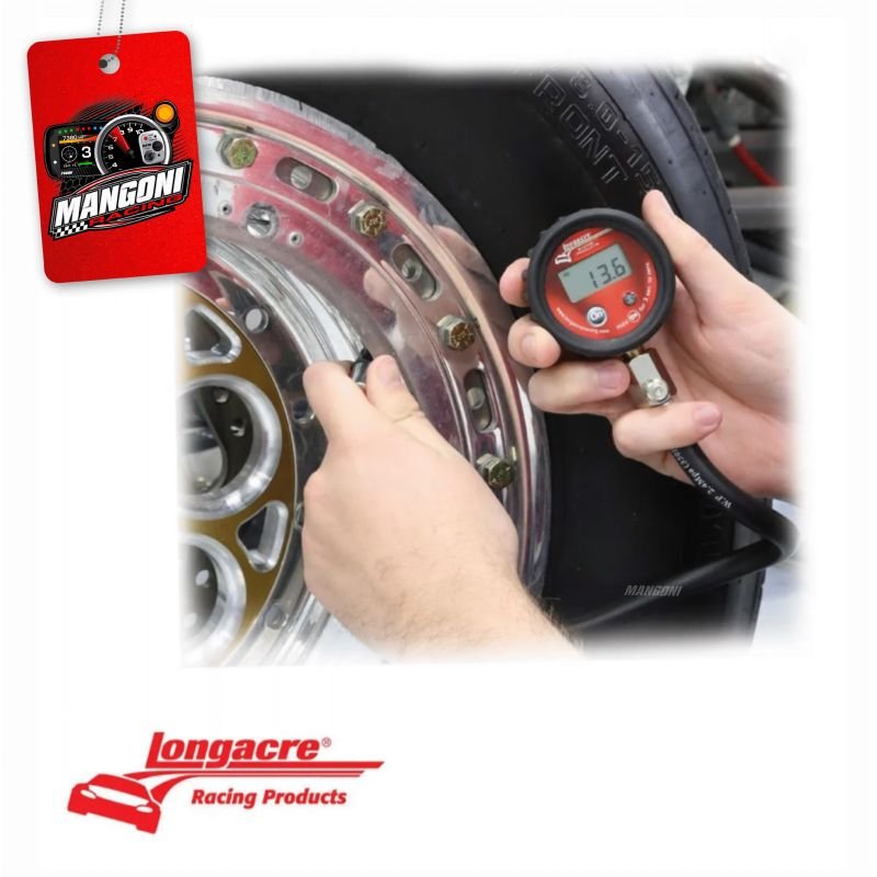 Calibrador De Pressão Pneu Digital 0-60PSI - Longacre