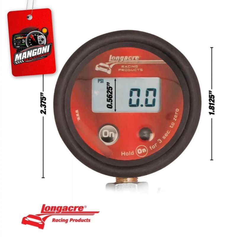 Calibrador De Pressão Pneu Digital 0-60PSI - Longacre