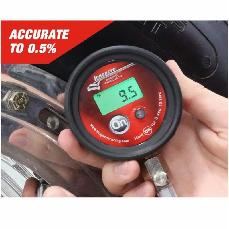 Calibrador De Pressão Pneu Digital 0-60PSI Com Iluminação- Longacre