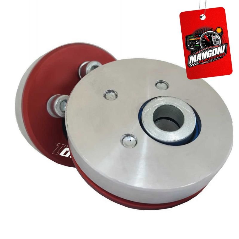 Camber Plate VW Gol G2 a G4 Vermelho - Unique1