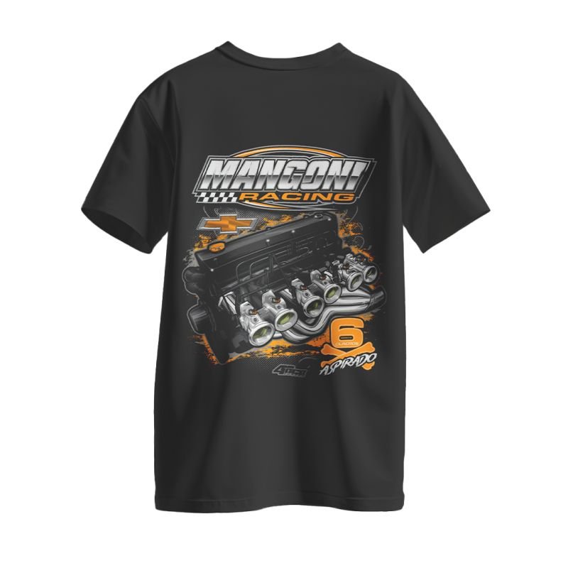 Camiseta Edição Motores / 6 Cilindros Aspirado Tamanho XGG - Mangoni Racing