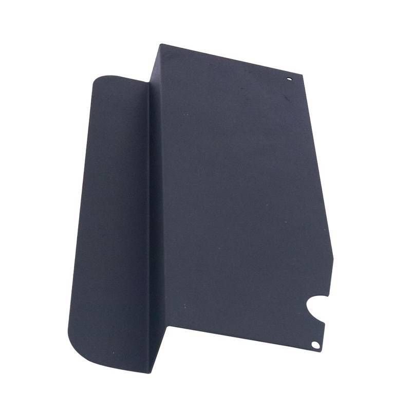 Chapa Defletor Radiador Gol Quadrado Preto - RGTX