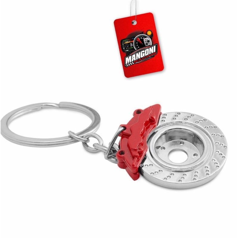 Chaveiro Disco de Freio Vermelho - MR Performance