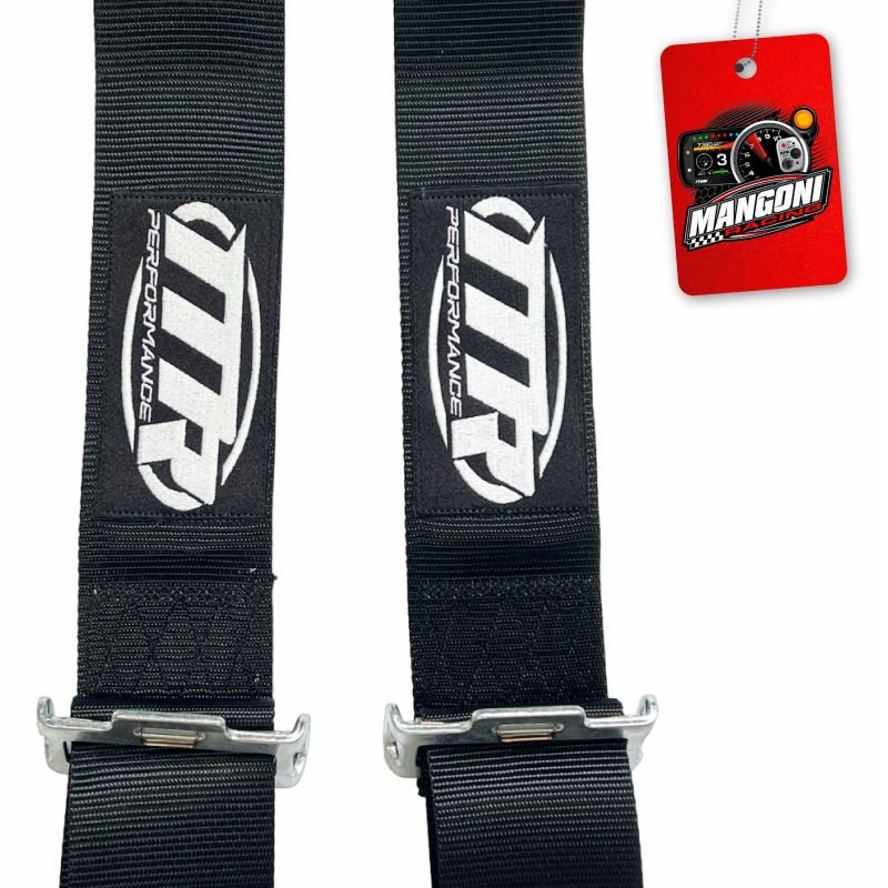 Cinto de Segurança 3' Engate Rápido 5 Pontas Homologado SFI Preto - MR Performance