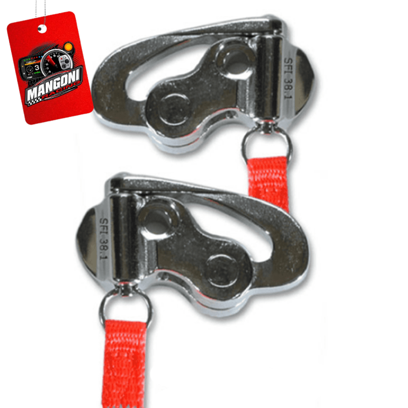 Clip Hans Engate Rápido P/ Capacete - HANS