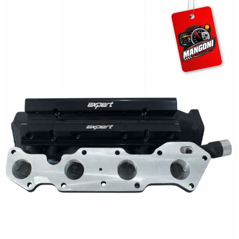 Coletor Admissão GM Chevette Preto Texturizado Single 8 Bicos - Expert