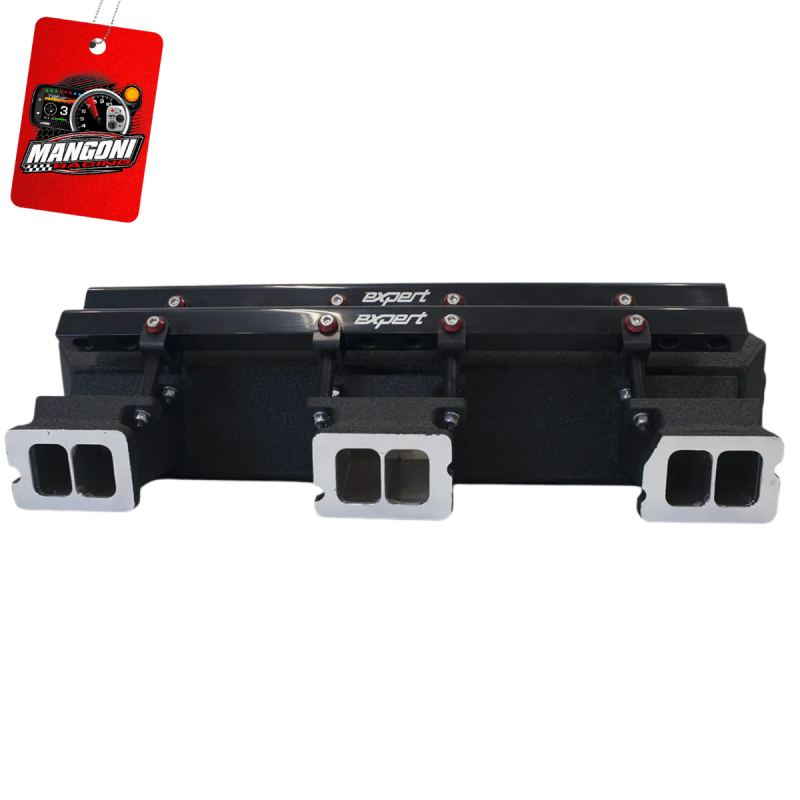 Coletor Admissão GM Opala Race 12 Bicos Preto Texturizado V-Band - Expert