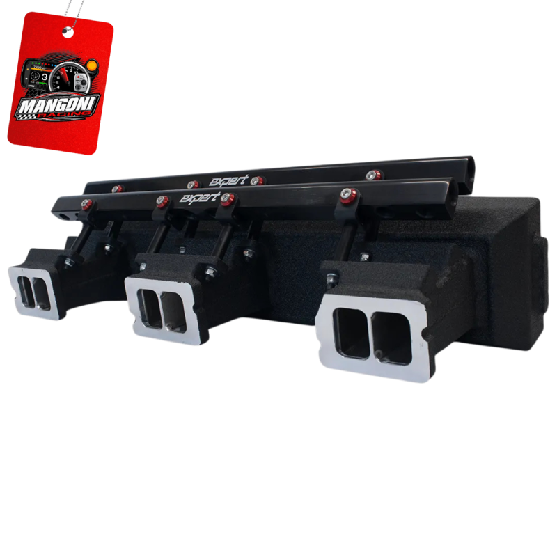 Coletor Admissão GM Opala Race 12 Bicos Preto Texturizado V-Band - Expert