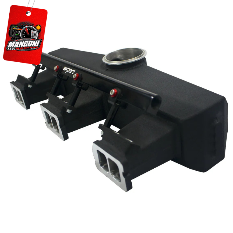 Coletor Admissão GM Opala Race 6 Bicos Preto Texturizado V-Band - Expert
