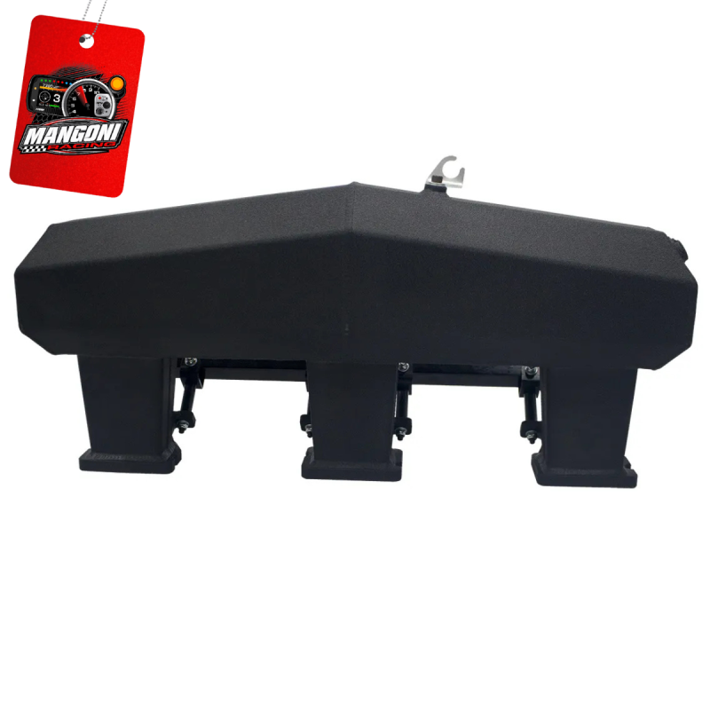 Coletor Admissão GM Opala Race 6 Bicos Preto Texturizado V-Band - Expert