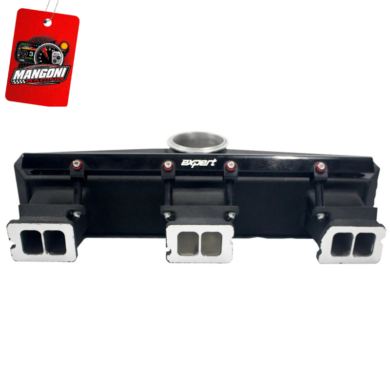 Coletor Admissão GM Opala Race 6 Bicos Preto Texturizado V-Band - Expert