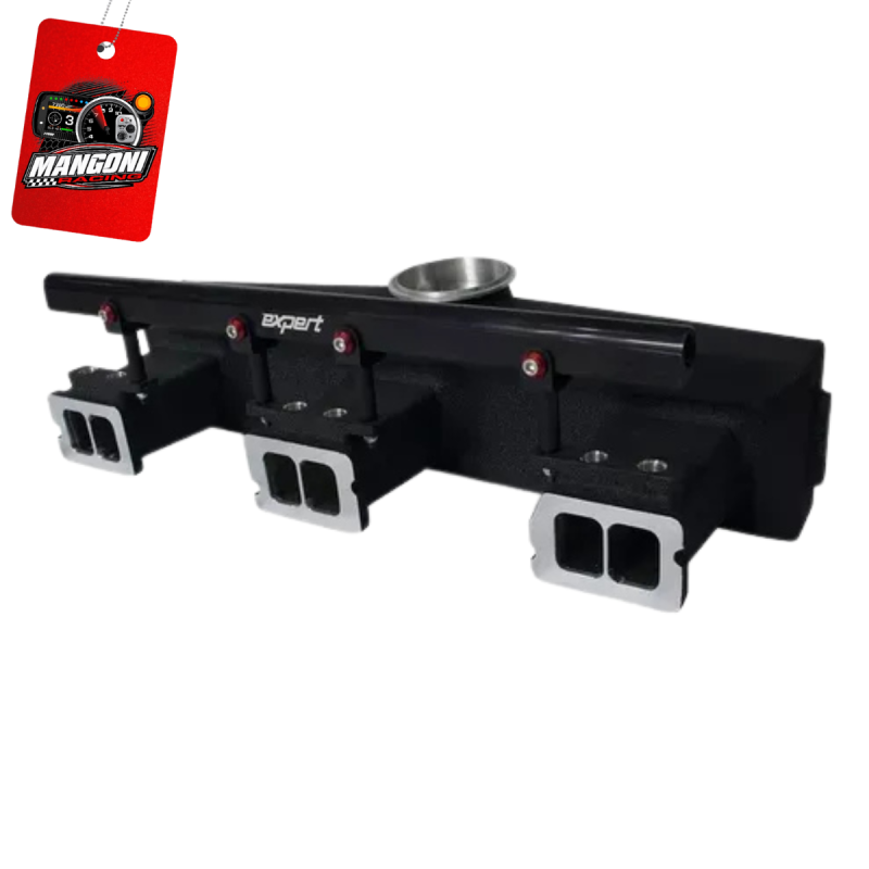 Coletor Admissão GM Opala Race 6 Bicos TIP 45 Preto Texturizado V-Band - Expert