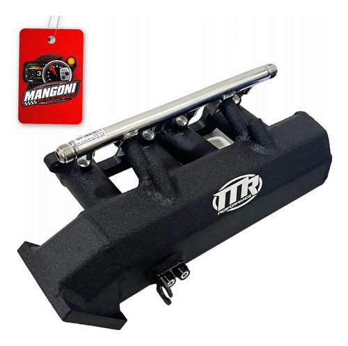 Coletor Admissão Plenum Street VW AP 8v - Fluxo Cruzado 4 Bicos - MR Performance