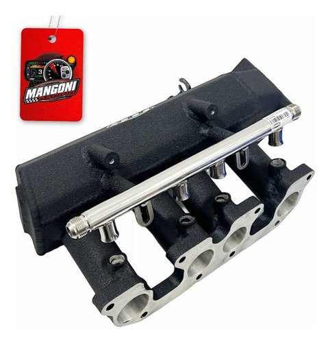 Coletor Admissão Plenum Street VW AP 8v - Fluxo Cruzado 4 Bicos - MR Performance