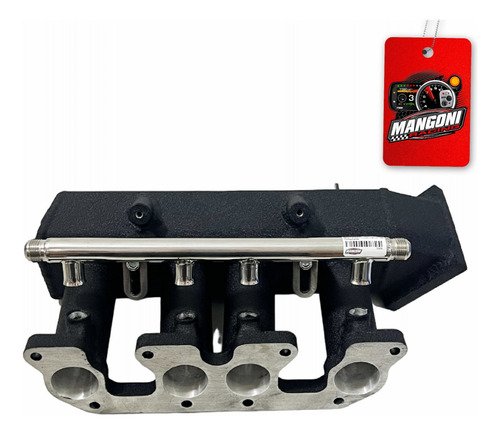 Coletor Admissão Plenum Street VW AP 8v - Fluxo Cruzado 4 Bicos - MR Performance