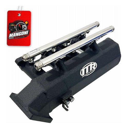 Coletor Admissão Plenum Street VW AP 8v - Fluxo Cruzado 8 Bicos - MR Performance