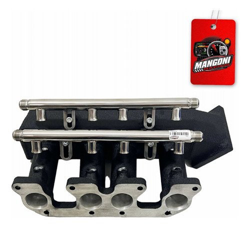 Coletor Admissão Plenum Street VW AP 8v - Fluxo Cruzado 8 Bicos - MR Performance