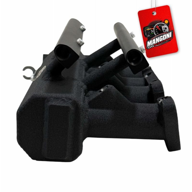 Coletor Admissão Plenum Street VW AP 8v - Fluxo Cruzado 8 Bicos - MR Performance