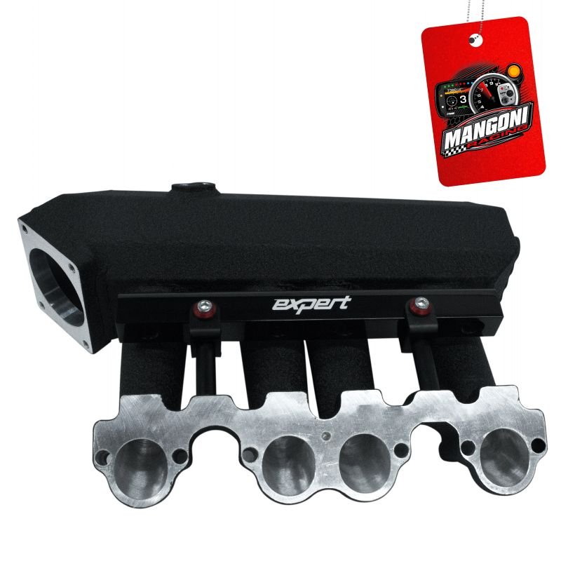 Coletor Admissão Unilateral 4 Bicos VW Ap 8v Preto Texturizado G1 TBI Para Frente Single Plenum - Expert