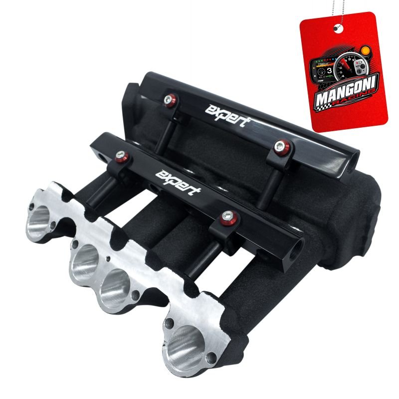 Coletor Admissão Unilateral 8 Bicos VW Ap 8v Preto Texturizado G1 Tbi Para Frente Street - Expert