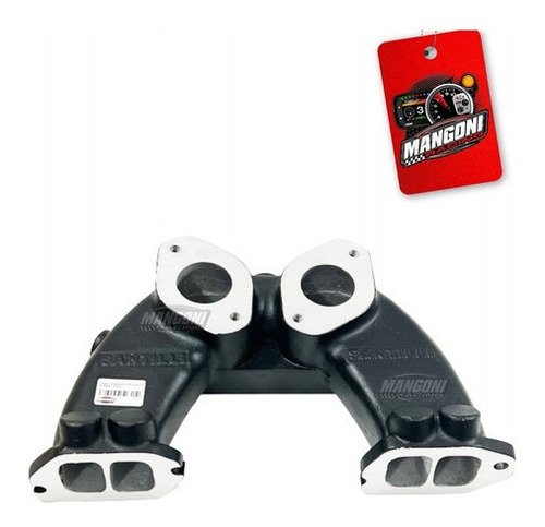 Coletor de Admissão GM Opala 4cc Para Weber - Santilli