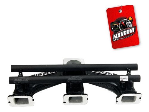 Coletor de Admissão GM Opala 6cc Injetado Com 2 Flauta - Santilli