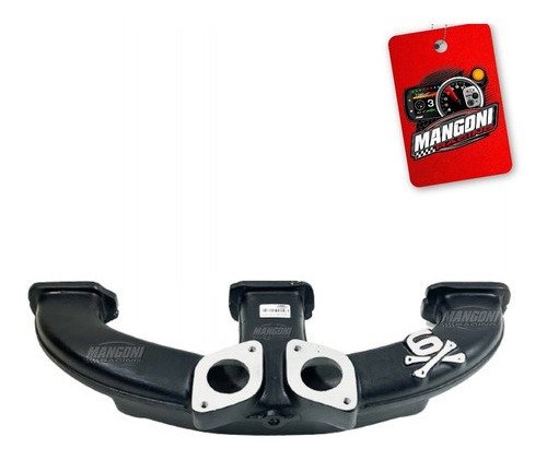 Coletor de Admissão GM Opala 6cc Para Weber Com Aquecimento - Santilli