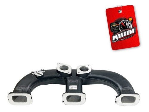 Coletor de Admissão GM Opala 6cc Para Weber Com Aquecimento - Santilli