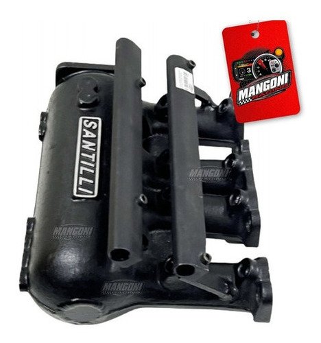 Coletor de Admissão VW Ap Fluxo Cruzado Com 2 Flauta - Santilli