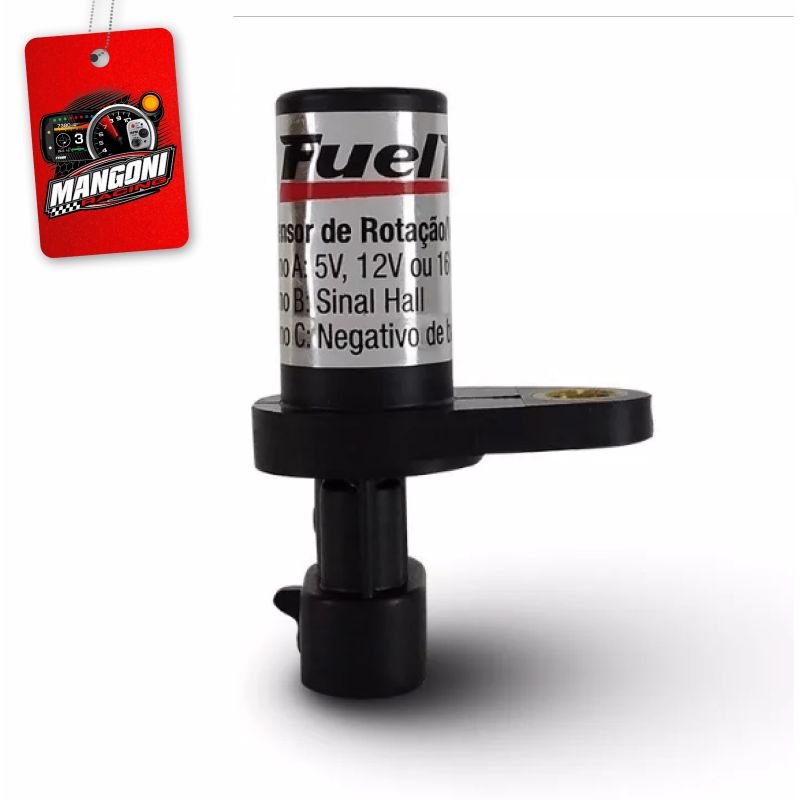 Conector para Sensor de Fase/Velocidade Hall - Fueltech