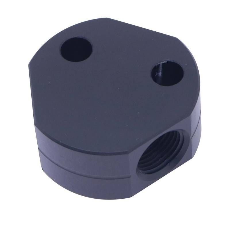 Divisor de Combustível Y 3 Vias 3/8'' NPT RGTX - Preto