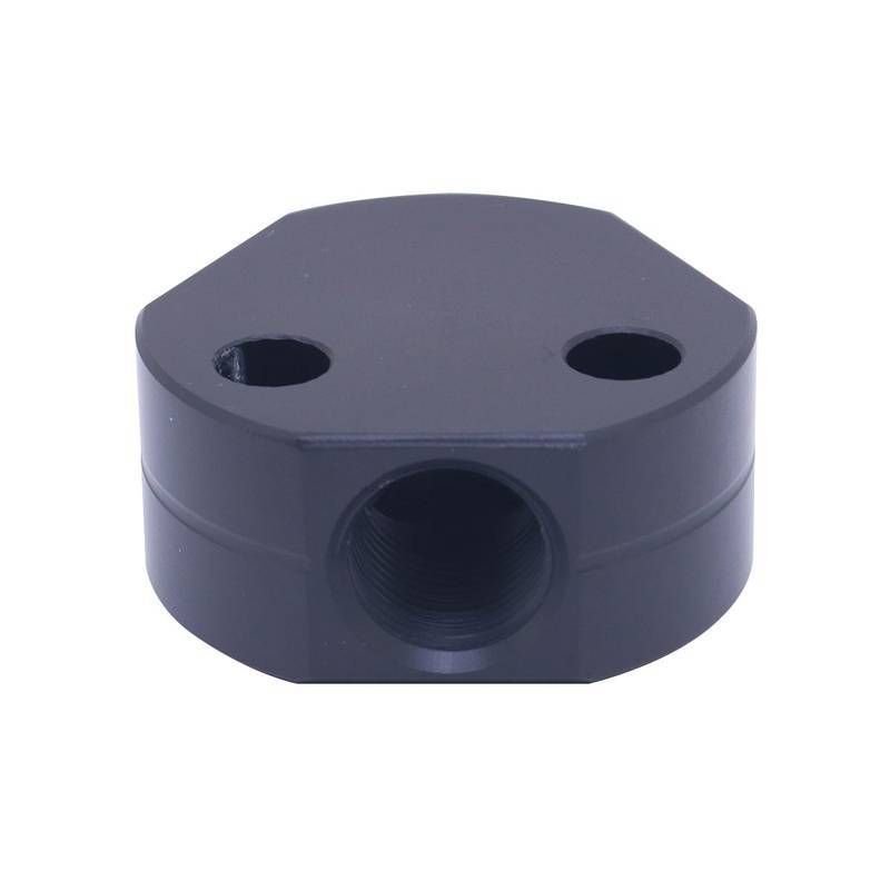 Divisor de Combustível Y 3 Vias 3/8'' NPT RGTX - Preto